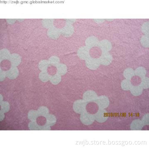 printed 100%polyester coral fleece blanket